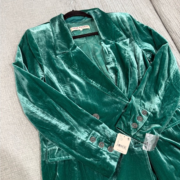 Free People Velvet Blazer - Picture 2 of 6